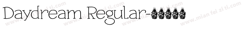 Daydream Regular字体转换